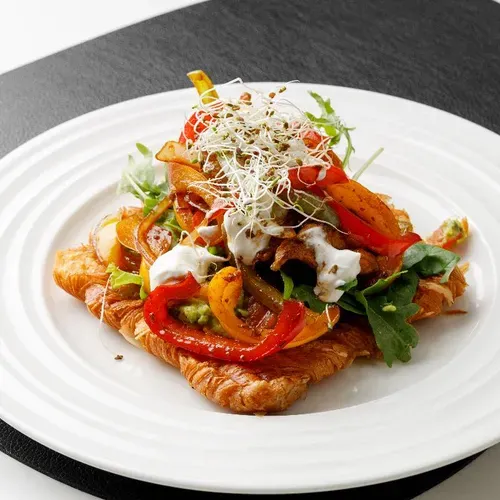 Croissant Fajitas