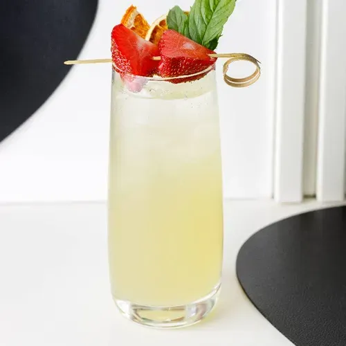 Peach Cucumber Lemonade